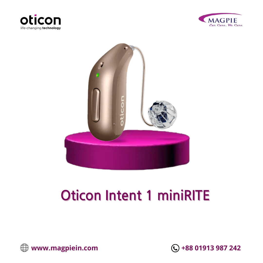 Oticon Intent 1 miniRITE Rechargeable Hearing aid
