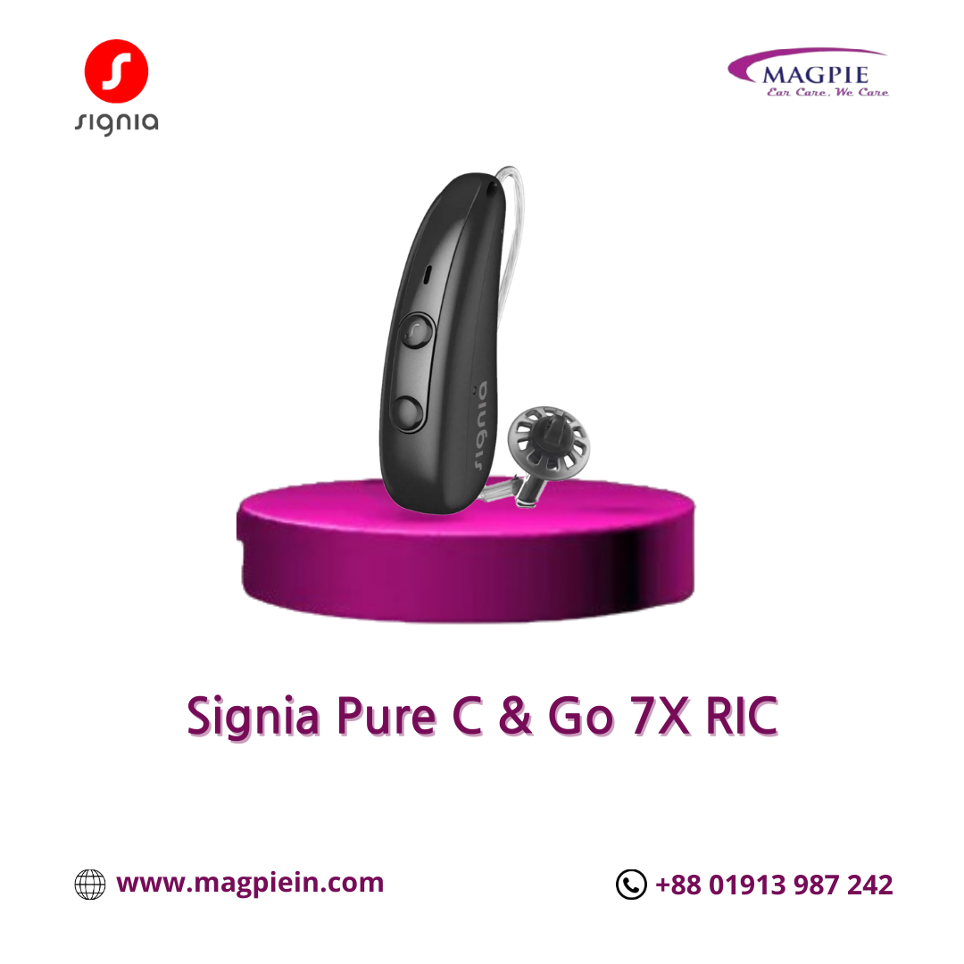 Signia Pure Charge & Go 7X RIC Hearing Aid