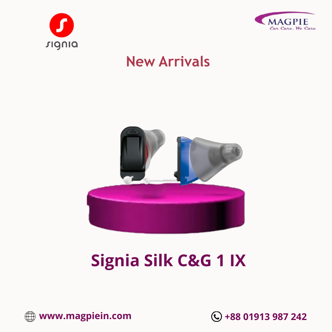 Signia Silk Charge & Go 1 IX Hearing Aid Pair (2Pcs)