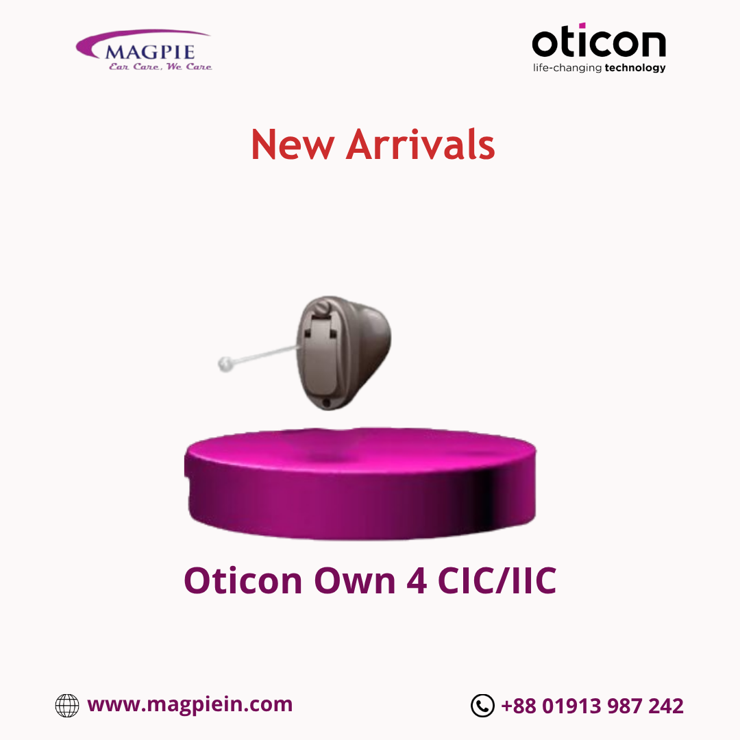 Oticon Own 4 CIC/IIC Hearing Aids