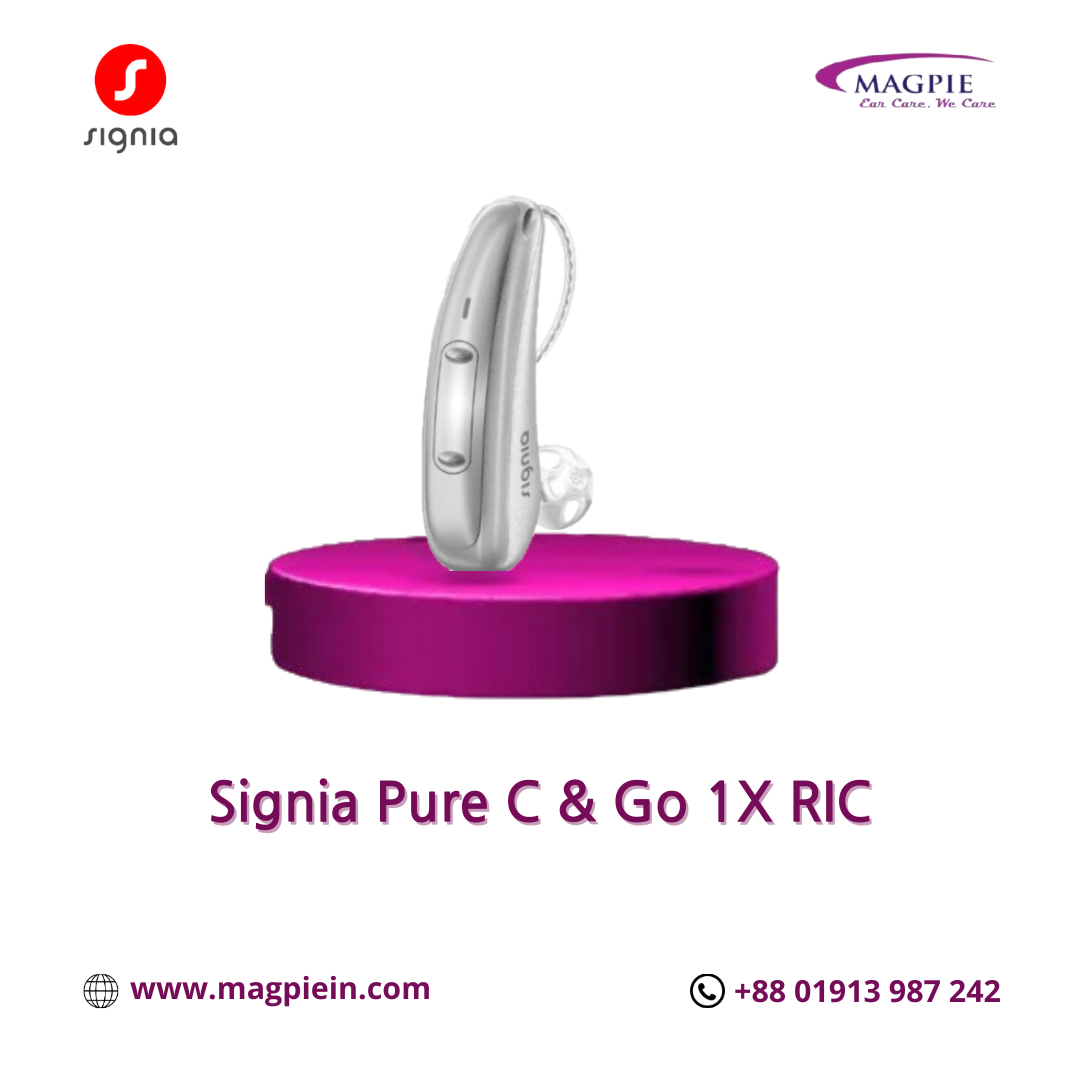 Signia Pure Charge & Go 1X RIC Hearing Aid