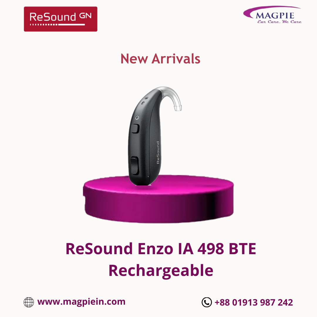 ReSound Enzo IA 498 HP Rechargeable Hearing Aids