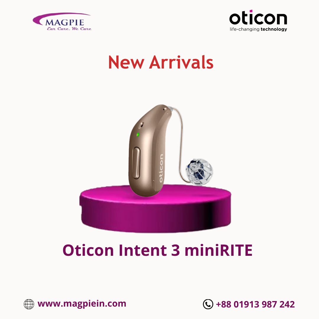 Oticon Intent 3 miniRITE Rechargeable Hearing aid