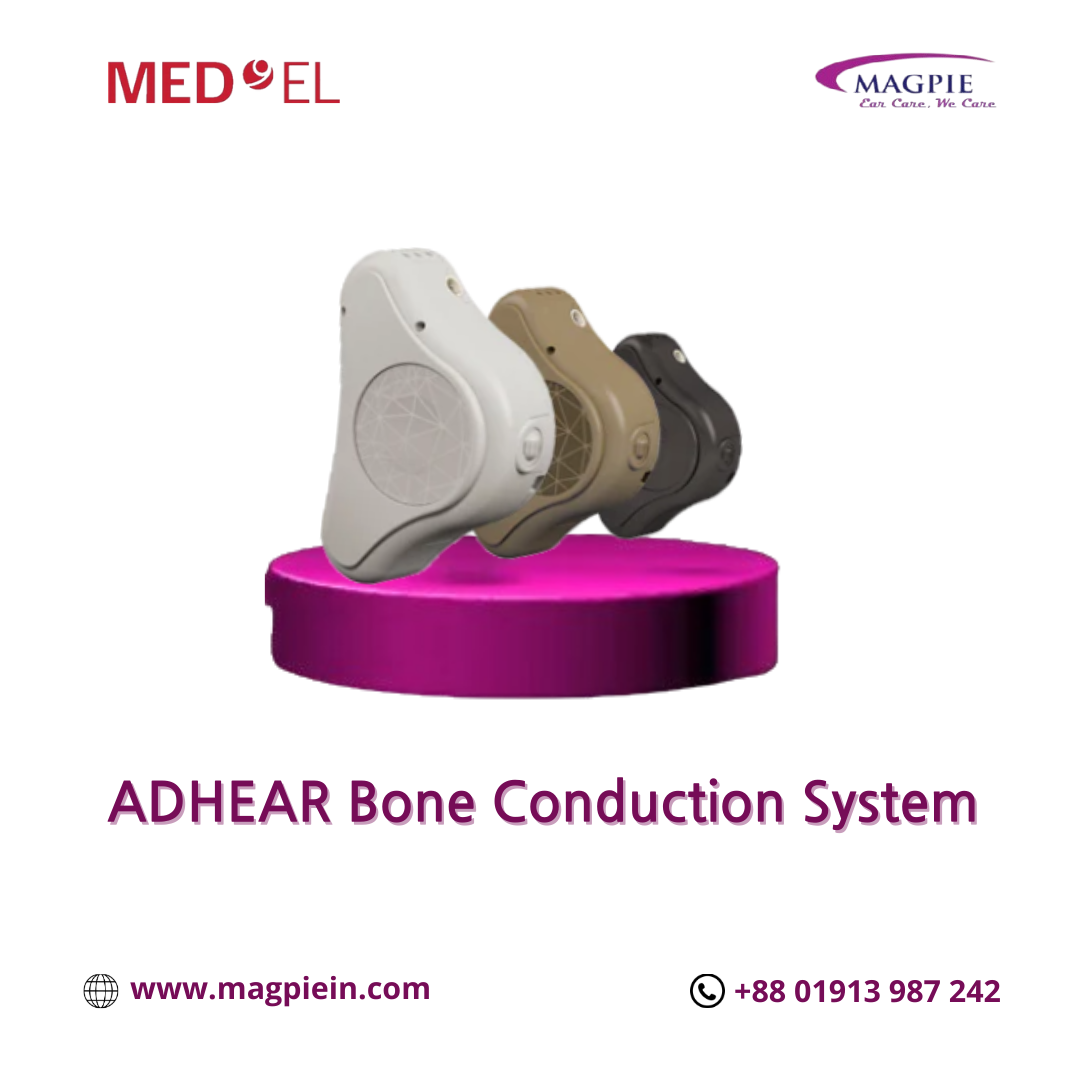 ADHEAR Bone Conduction Hearing Aid (Non-Surgical)