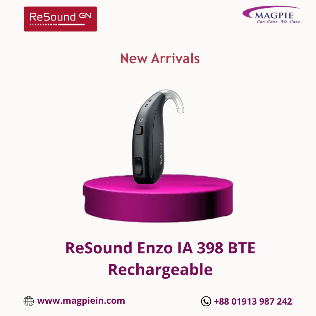 ReSound Enzo IA 398 HP Rechargeable Hearing Aids