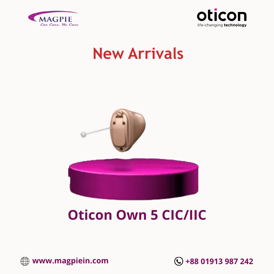 Oticon Own 5 CIC/IIC Hearing Aids