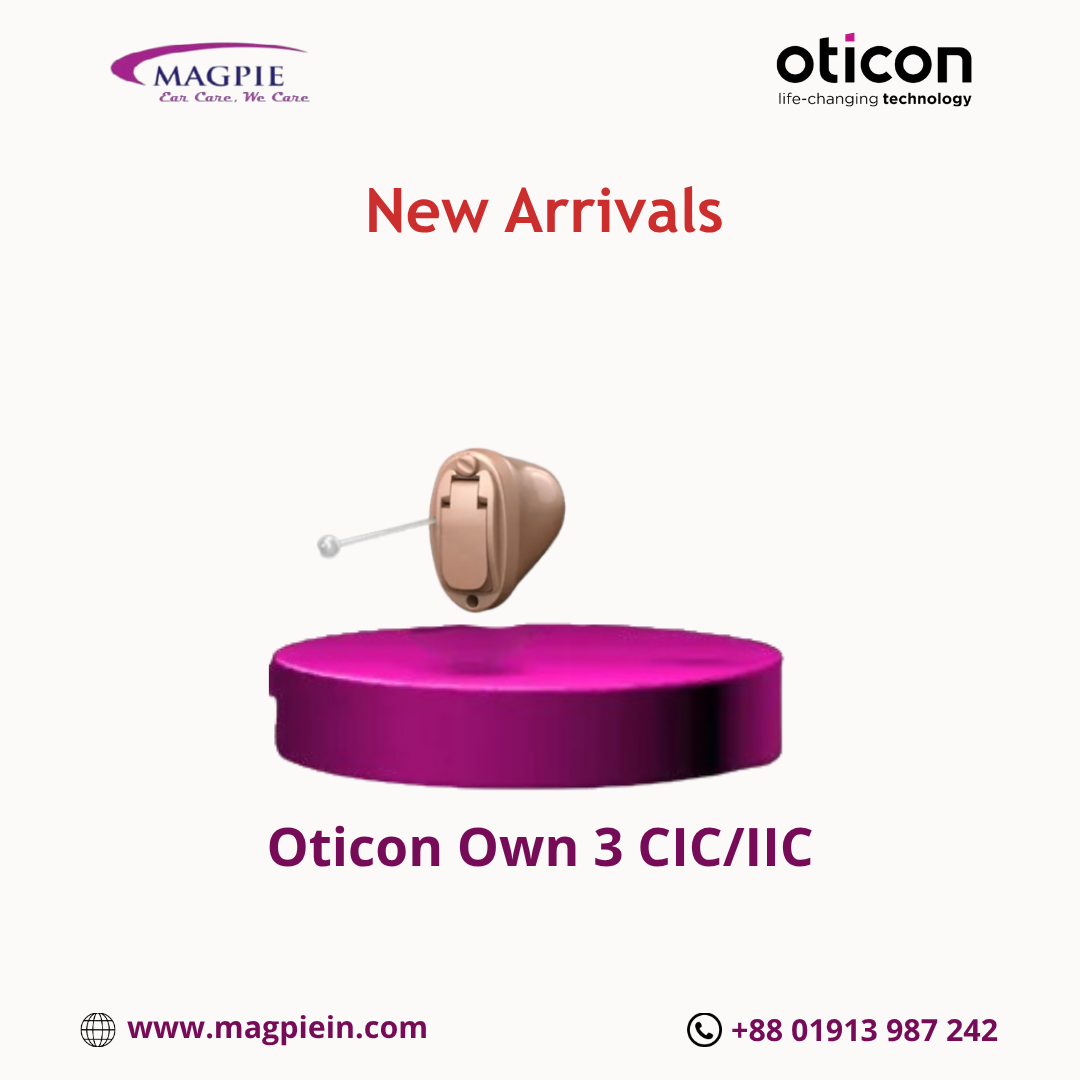 Oticon Own 3 CIC/IIC Hearing Aids