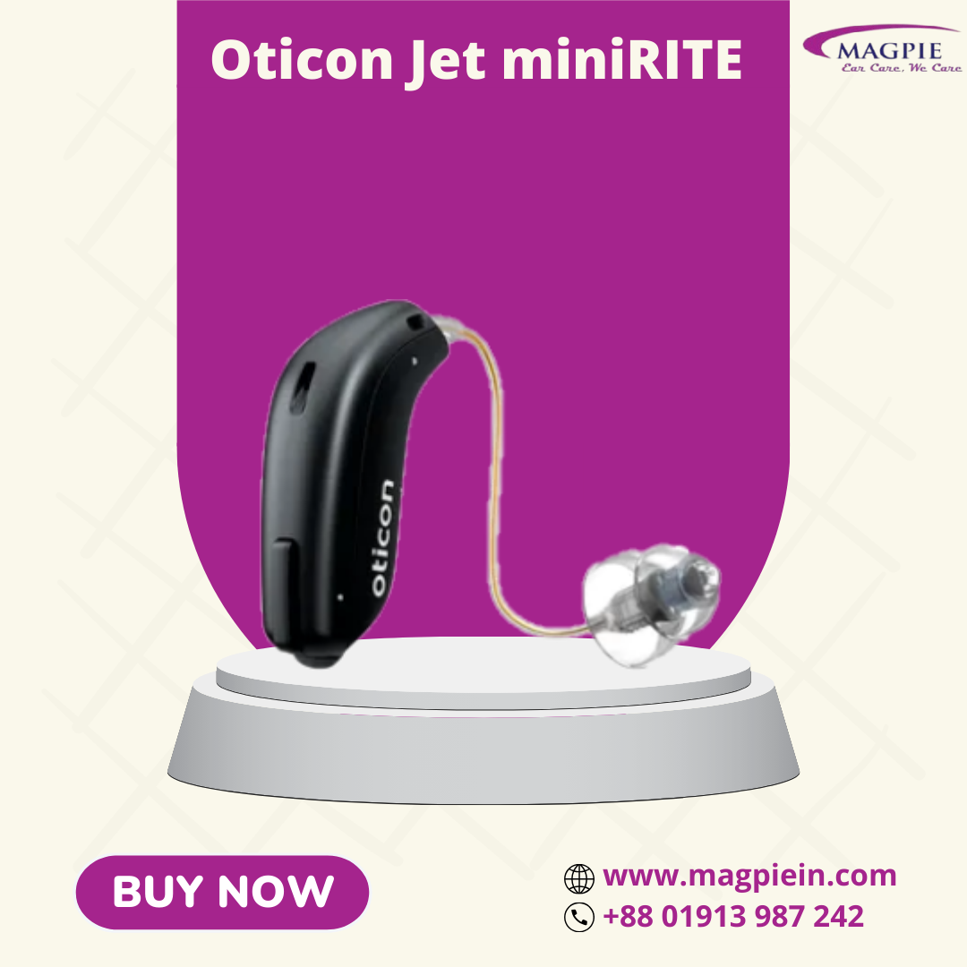 Oticon Jet 1 miniRITE Hearing Aid